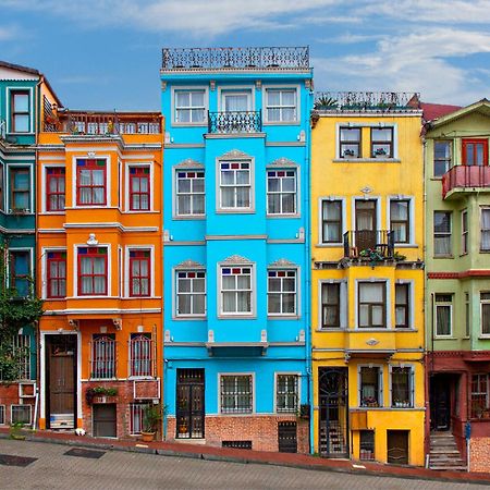 Istanbul Old City Colorful Houses Balat Petrion Hotel Istambul Exterior foto